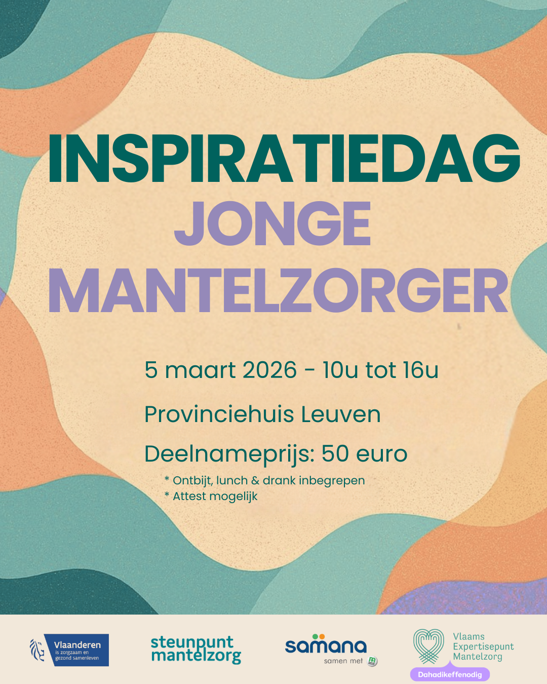 Brochure inspiratiedag jonge mantelzorgers